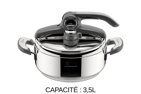 Autocuiseur Lagostina Novia Lagoeasy'up inox 18/10 - fond Lagoplan