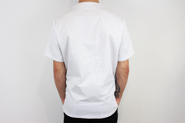 Veste de cuisine manches courtes Egochef Leonardo blanche 100% coton