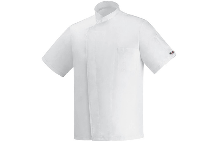 EGOCHEF Veste De Cuisine Microfibre Manches Courtes – Respirante Et Imperméable