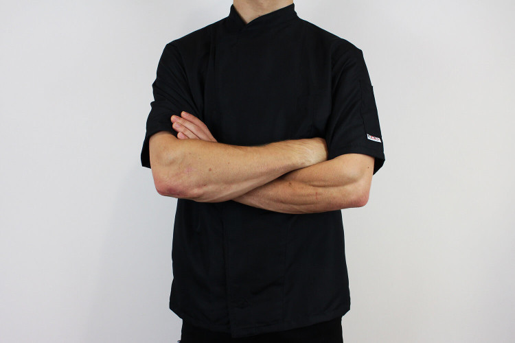 Veste Cuisine Homme Veste De Cuisine En Microfibre - Manches Courtes & Respirante Veste Ferrari