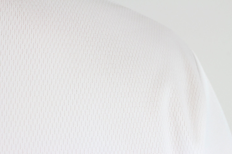 Veste de cuisine unisexe Egochef Ottavio Air Plus blanche 100% microfibre à manches longues