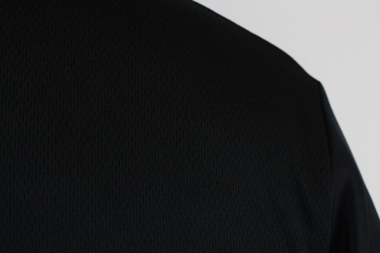 Veste de cuisine manches longues Egochef Ottavio Air Plus noire 100% microfibres