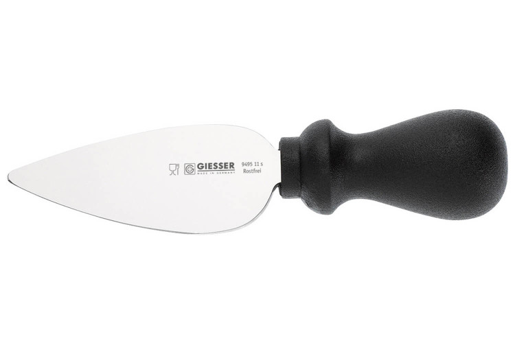Couteau à parmesan Giesser acier inox lame 11cm manche TPE