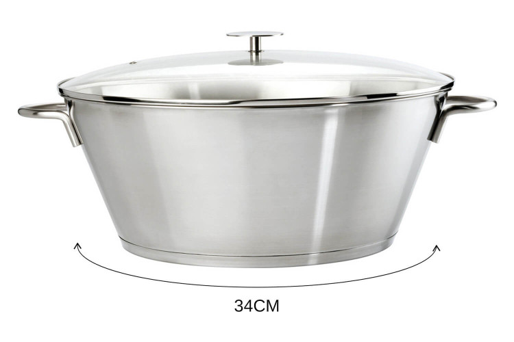 Lagostina Q9646314 marmite avec couvercle transparent inox 26 cm 9,5 l Lagostina Q9646314 marmite avec couvercle transparent inox 26 cm 9,5 l