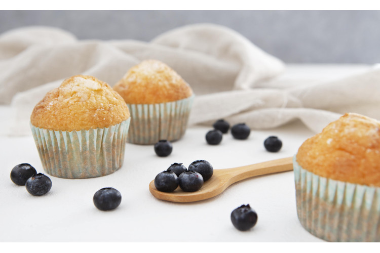 Coffret de 6 moules à muffins Gobel en acier anti adhérent - diamètre 7cm