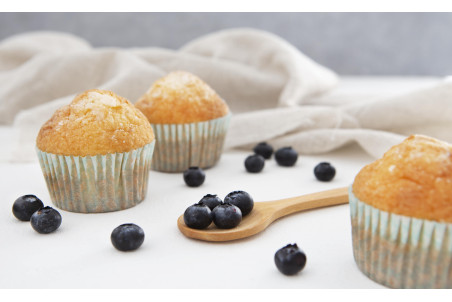 Coffret de 6 moules à muffins Gobel en acier anti adhérent - diamètre 7cm