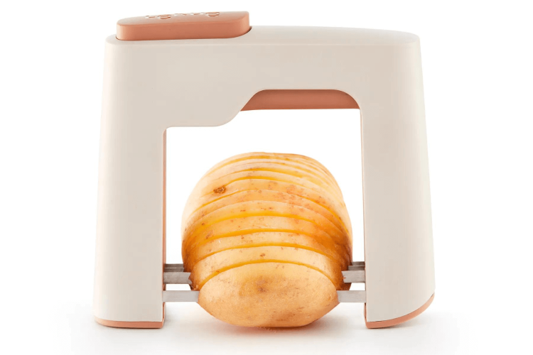 Trancheur multi-lame Hasselback Lékué avec bouton poussoir