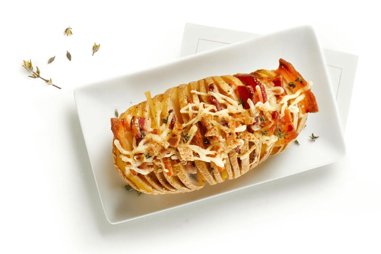 Trancheur multi-lame Hasselback Lékué avec bouton poussoir