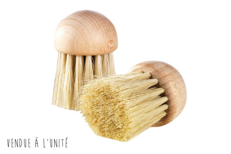 Brosse à champignons en bois La Bonne Graine 4cm