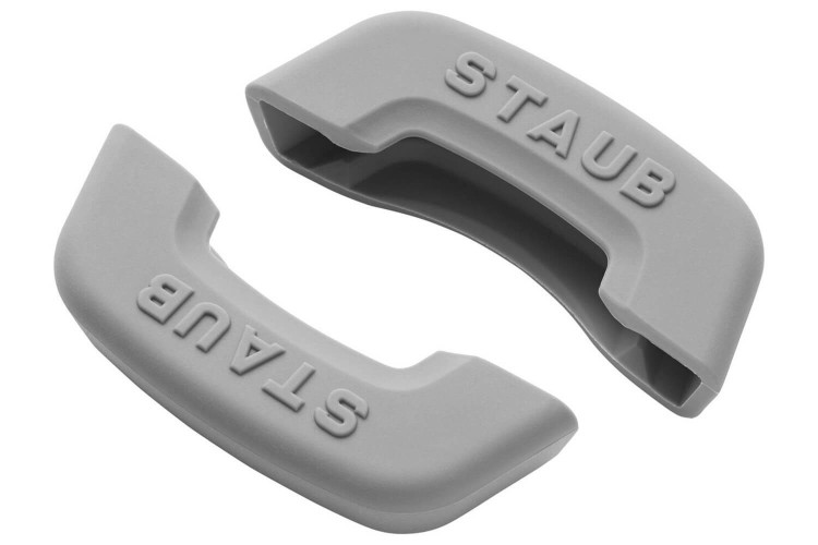 Paire de 2 poignées en silicone pour cocotte Staub en fonte