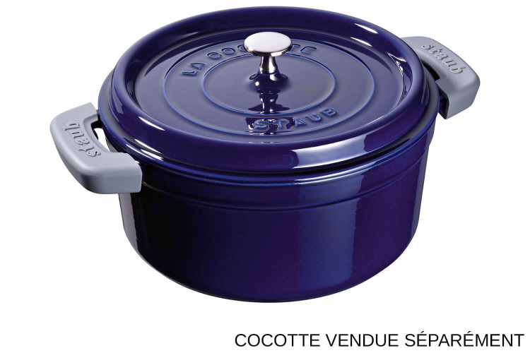 Paire de 2 poignées en silicone pour cocotte Staub en fonte