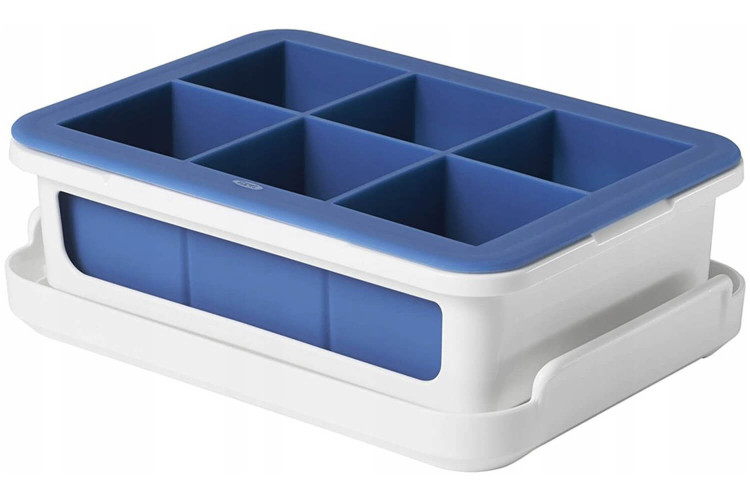 Bac à glaçons OXO XL en silicone avec couvercle