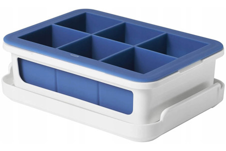 Bac à glaçons OXO XL en silicone avec couvercle
