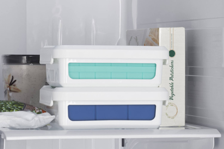Bac à glaçons OXO XL en silicone avec couvercle
