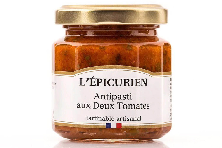 Antipasti aux Deux Tomates L'Épicurien 100g - Fabriqué en France