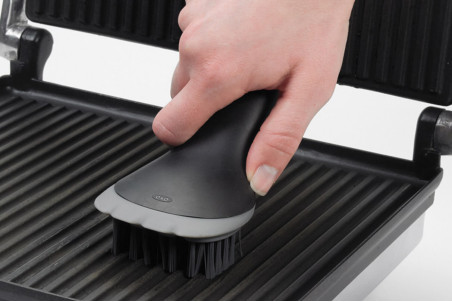 Brosse à vaisselle en nylon OXO avec racloir
