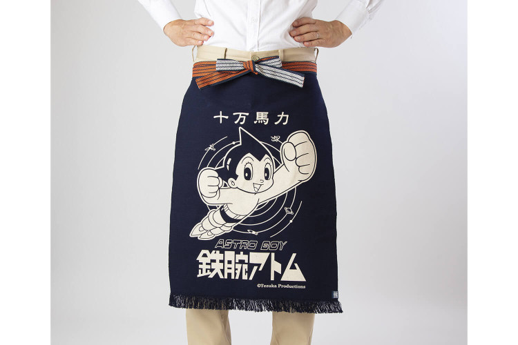 Tablier japonais Anything Maekake Astro Boy - 67x47cm