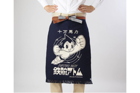 Tablier japonais Anything Maekake Astro Boy - 67x47cm