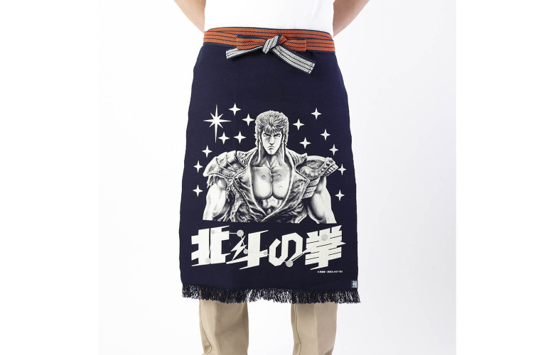 Tablier japonais Anything Maekake Ken Le Survivant - 67x47cm
