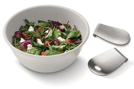 Saladier moderne Joseph Joseph Uno + couverts à salade inclus