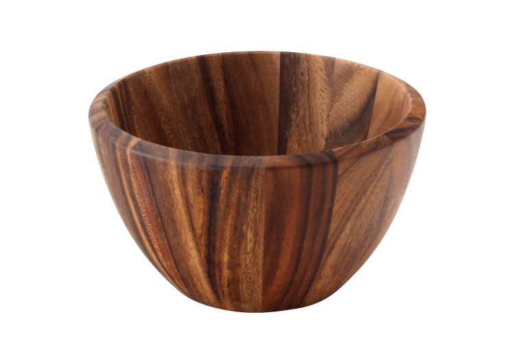 Saladier en bois d'acacia Continenta Ø25cm - Design unique