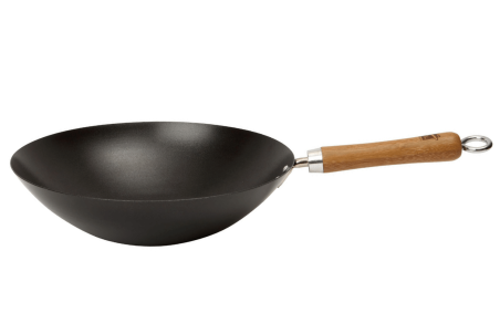 Wok antiadhérent Dexam Be a Wok Star en acier carbone diamètre 30cm
