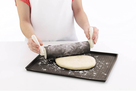 Moule à pizza rectangulaire en silicone Lékué 30x40cm