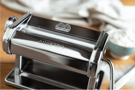 Machine à pâtes manuelle Marcato Atlas 150 Classique - modèle acier chromé