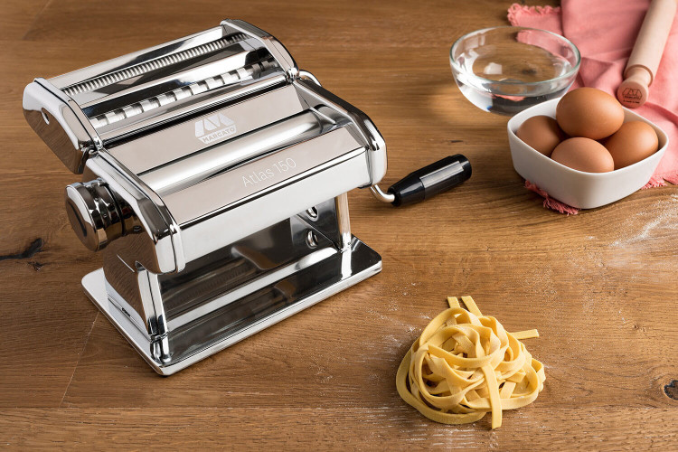 Machine à pâtes manuelle Marcato Atlas 150 Classique - modèle acier chromé
