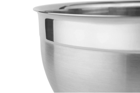 Lot de 2 saladiers Rösle en inox 18/10 avec 2 couvercles fraîcheur