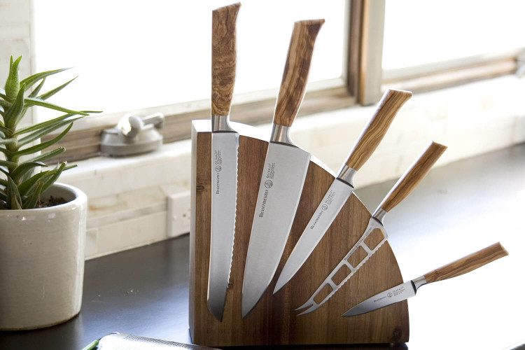 Bloc couteaux en bois Messermeister pour 10 couteaux de cuisine