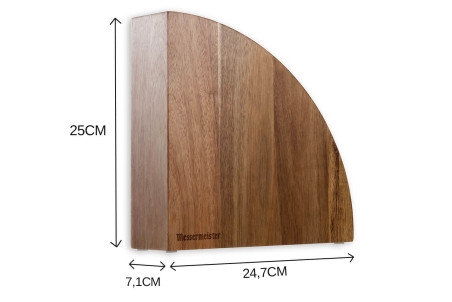 Bloc couteaux en bois Messermeister pour 10 couteaux de cuisine