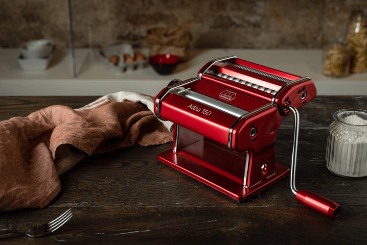 Machine à pâtes manuelle Marcato Atlas 150 - modèle rouge