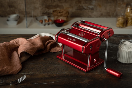 Machine à pâtes manuelle Marcato Atlas 150 - modèle rouge