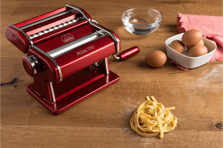 Machine à pâtes manuelle Marcato Atlas 150 - modèle rouge