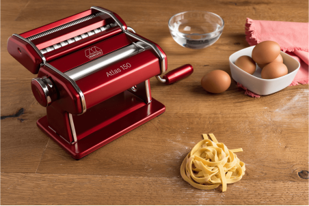 Machine à pâtes manuelle Marcato Atlas 150 - modèle rouge
