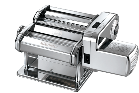 Machine à pâtes italienne motorisée Marcato Atlasmotor 220V - design acier chromé