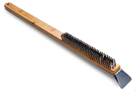 Brosse barbecue Ooni 60cm en acier inox - Adapté pour four à pizza