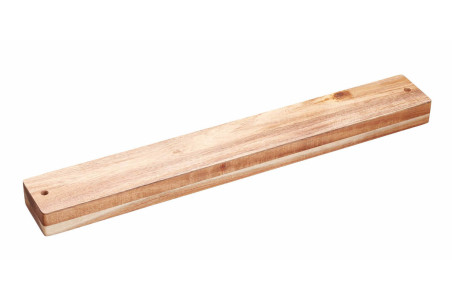 Barre aimantée pour couteaux Natural Elements en bois d'acacia naturel