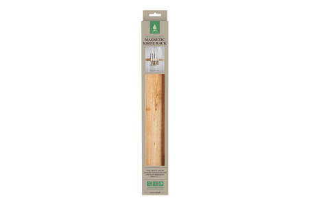 Barre aimantée pour couteaux Natural Elements en bois d'acacia naturel