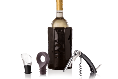 Coffret d'accessoires vin Vacu Vin Classique - 4 pièces