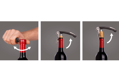 Coffret d'accessoires vin Vacu Vin Classique - 4 pièces