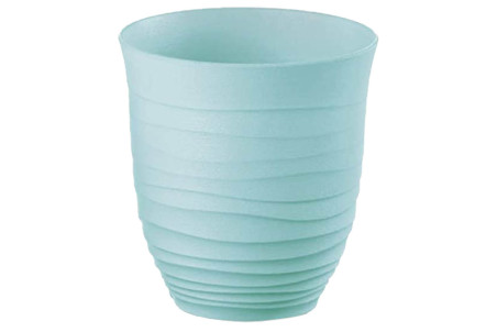 Lot de 6 verres de table originaux Guzzini Tierra en bouteilles recyclées - 350ml