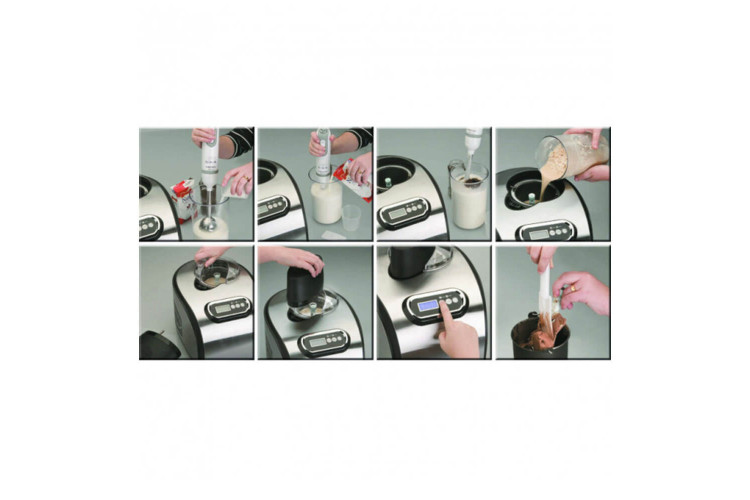 Sorbetière électrique professionnelle 1,4L 150W - Crèmes glacées et sorbets