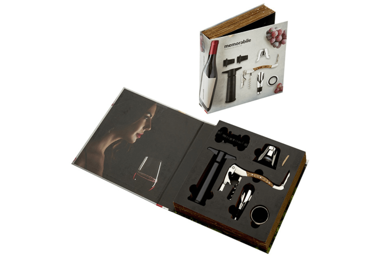 Coffret sommelier Legnoart Memorabile - Kit 7 pièces