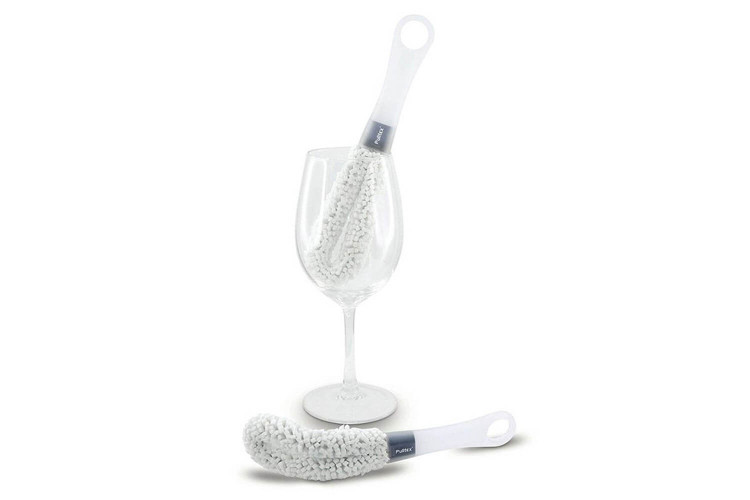 Goupillon de nettoyage doux Pulltex pour verres à vin