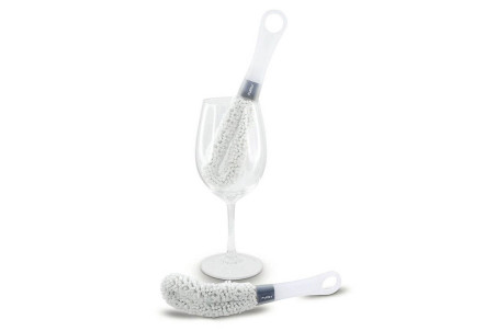 Goupillon de nettoyage doux Pulltex pour verres à vin