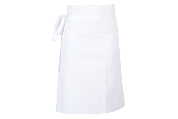 Tablier cuisine Robur Phoenix blanc mixte demi-chef - 100% coton
