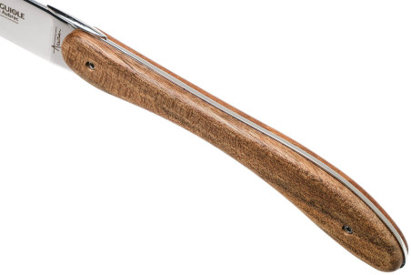 Coffret Laguiole en Aubrac L'Ecir - 6 couteaux de table inox et noyer