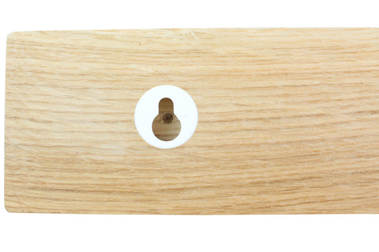 Barre aimantée Laguiole en Aubrac en bois de chêne - 36cm